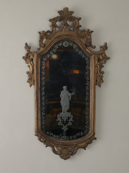 VENETIAN GILT MIRROR